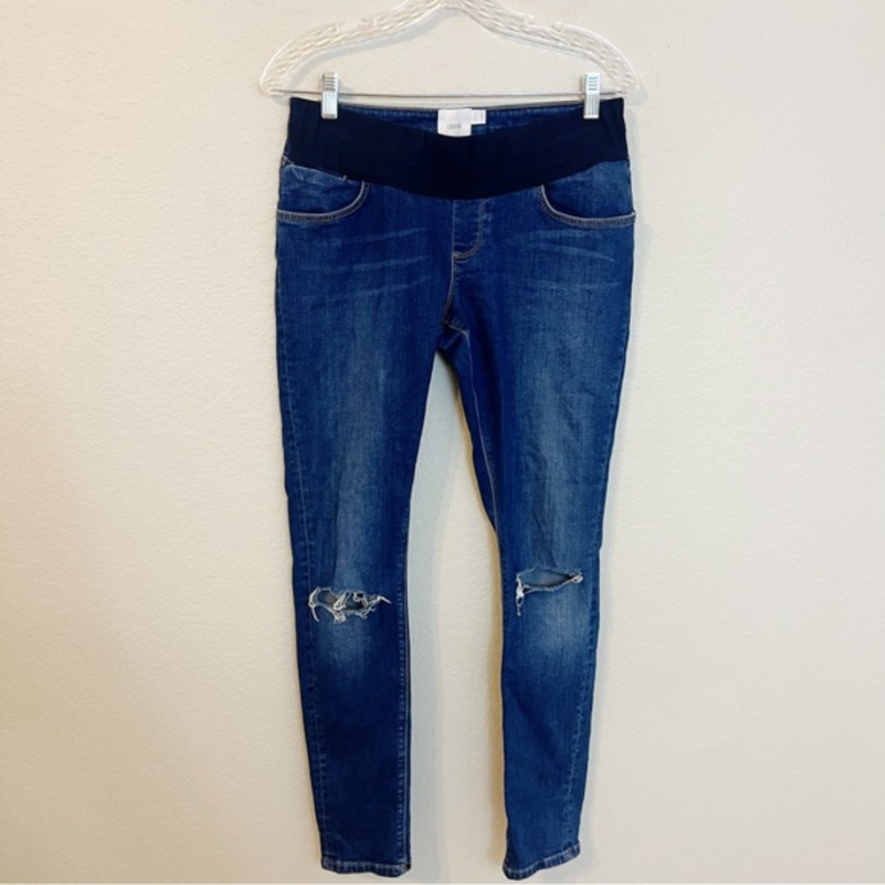 Asos‎ Maternity Dark Wash Skinny Jeans size 6